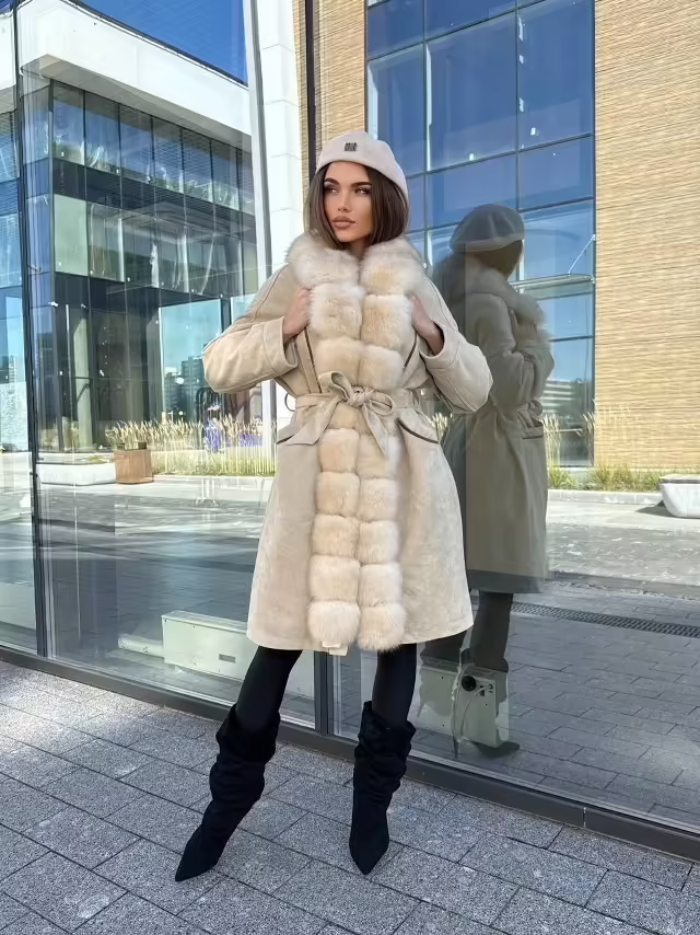 Удлинённые женские пальто