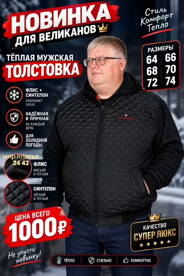Мужские куртки