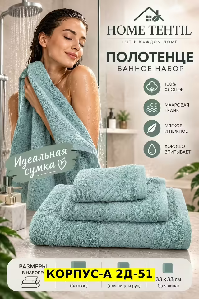Хлопковые полотенца