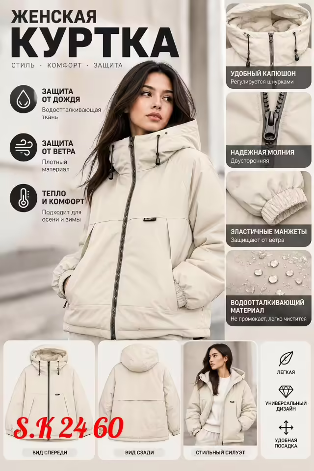 Стильные женские куртки. фото 3
