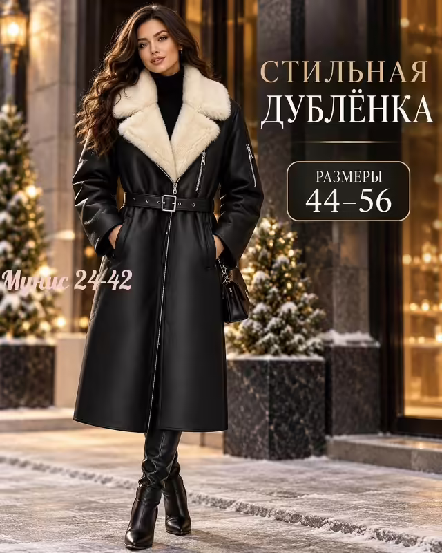 Отличные женские дублёнки. фото 3