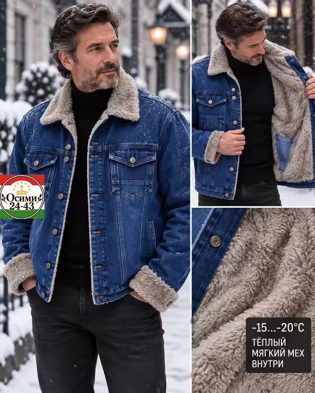 Джинсовые мужские куртки