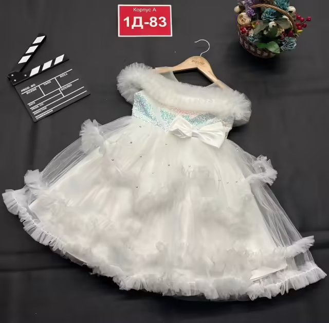 Новогодние детские платья