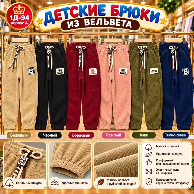 Детские брюки