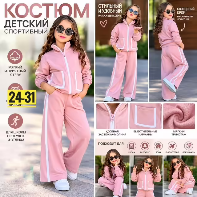 Детские костюмы на флисе. фото 2