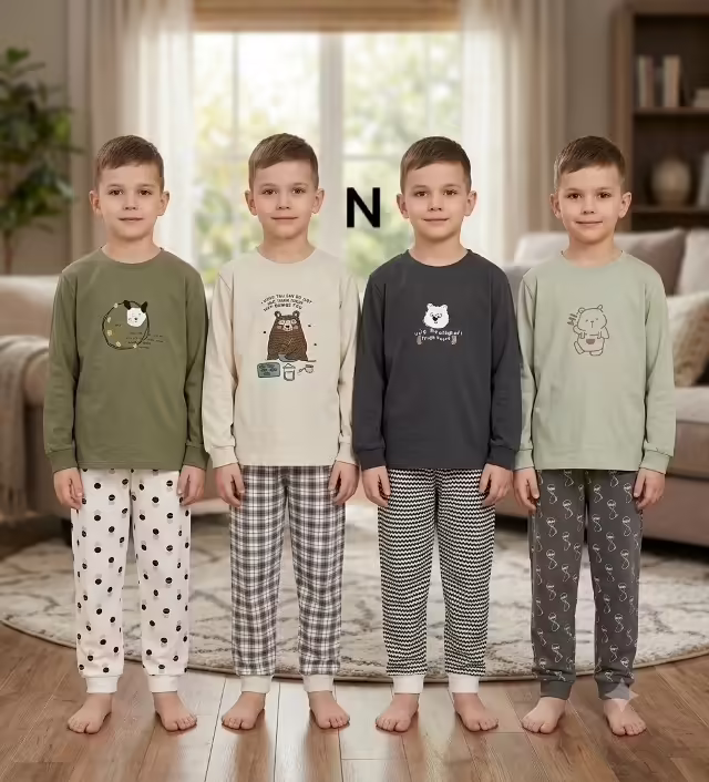 Детские пижамы без начёса