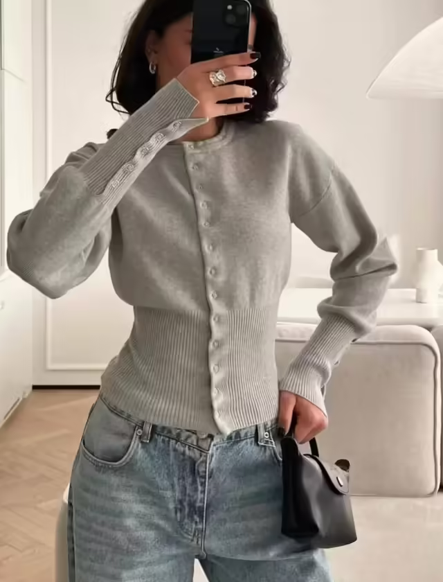 Уютные мягкие стильные женские кофты. фото 3