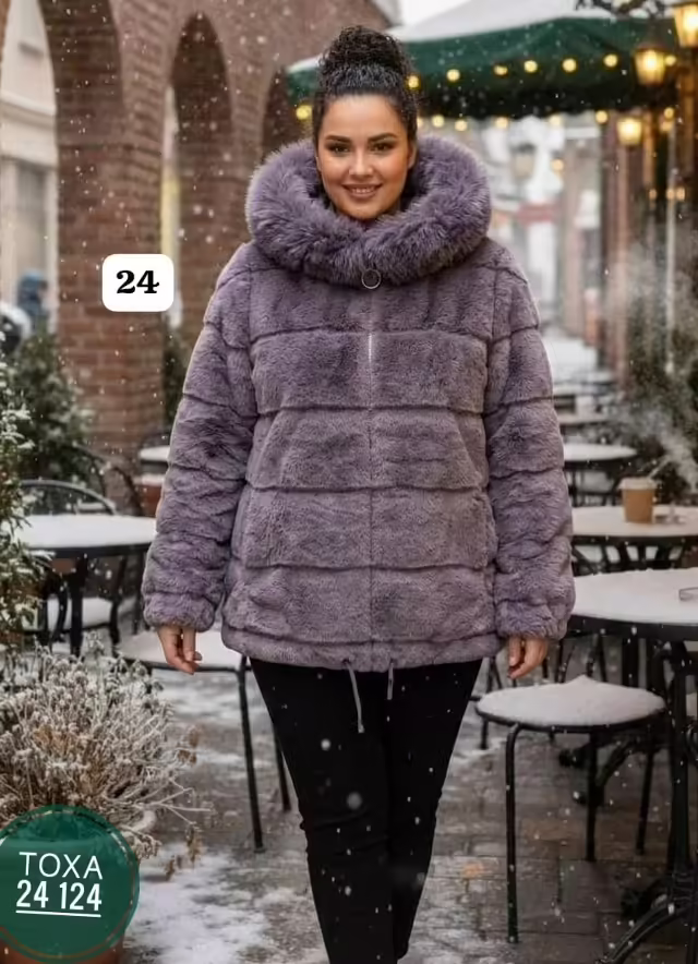 Роскошные зимние женские шубы. фото 2