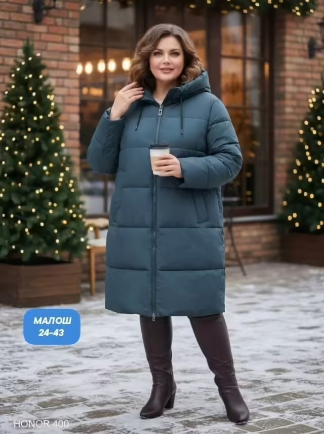 Осенние зимние женские куртки больших размеров