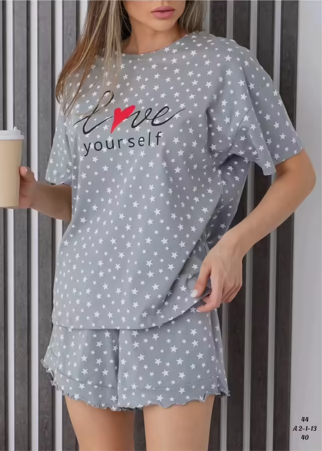 Женские пижамы с шортами