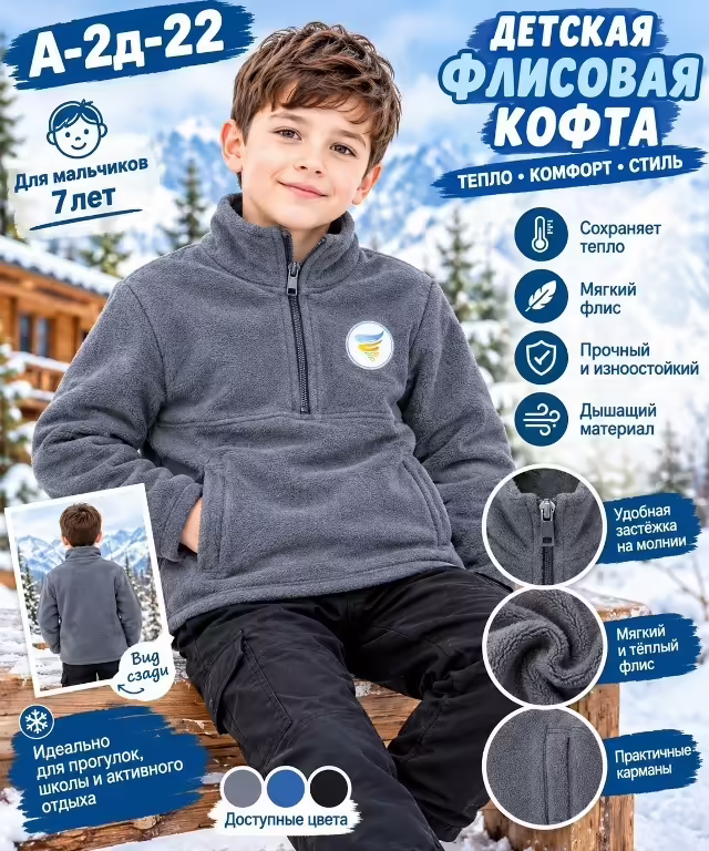 Хлопковые детские кофты. фото 2