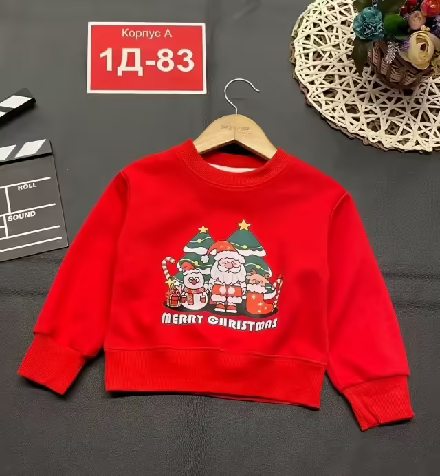 Новогодние детские кофты