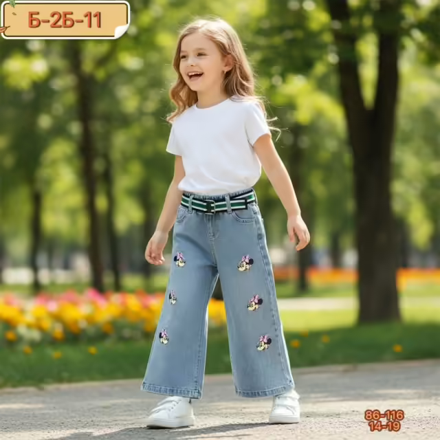 Джинсовые детские джинсы. фото 2