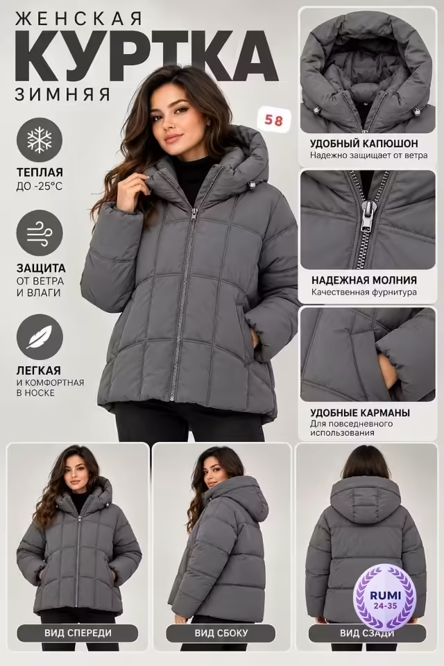 Современные комфортные удобные стильные женские куртки на каждый день. фото 2