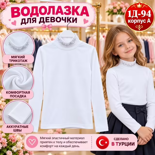 Детские водолазки