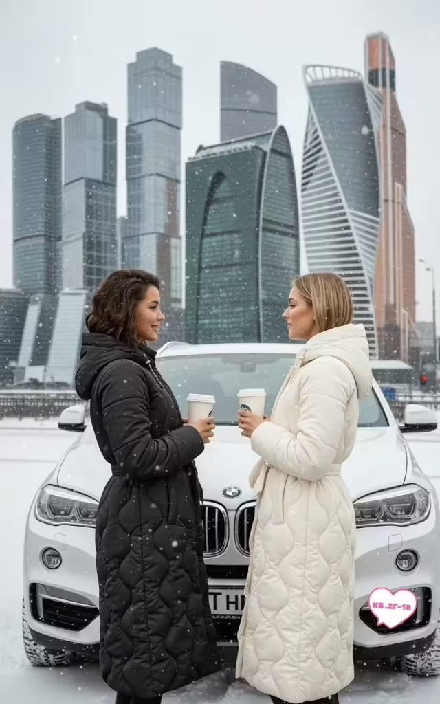 Зимние стильные женские пуховики