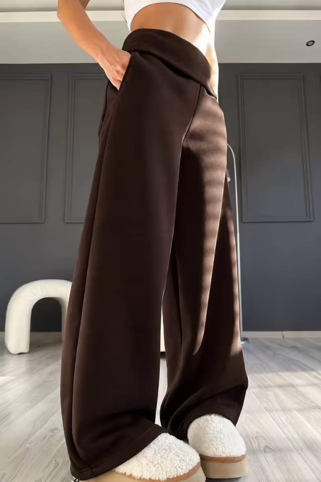 Утеплённые женские брюки