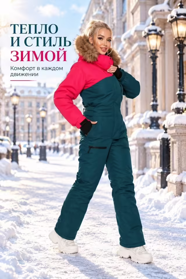 Мембранные женские комбинезоны
