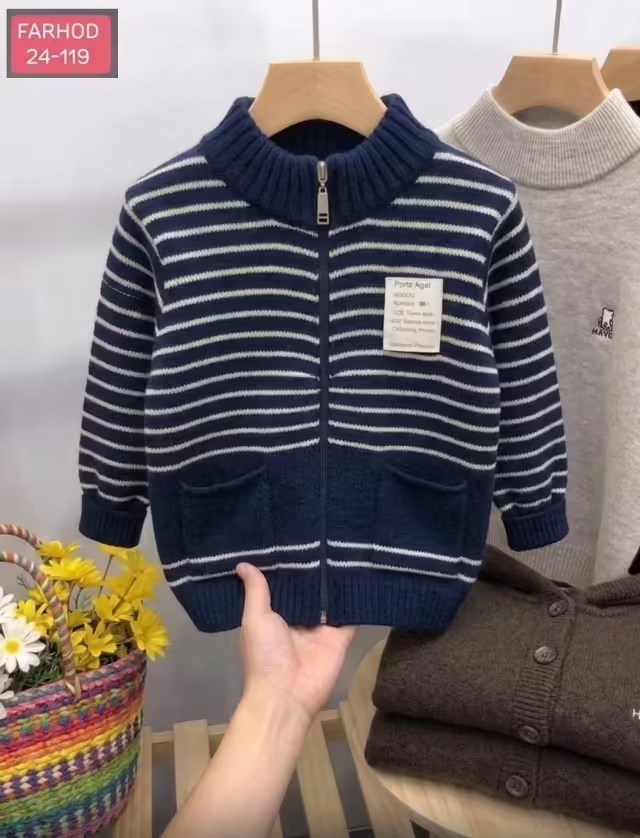 Детские кофты с замком