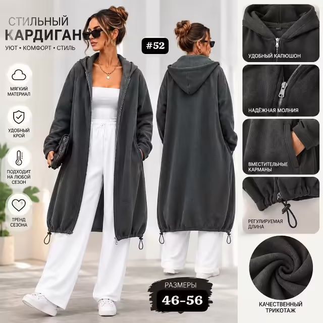 Женские кардиганы. фото 2