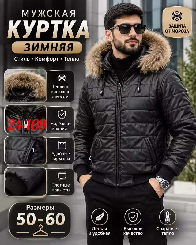 Мужские куртки